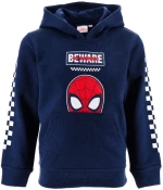 Μπλούζα φούτερ αγόρι "Spiderman beware of danger" μπλε