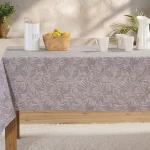 Τραπεζομάντηλο Αλέκιαστο Dazier Grey Nef-Nef Homeware 140Χ140 100% Βαμβάκι