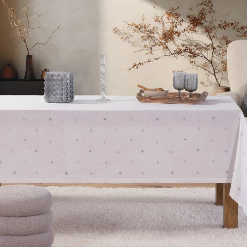 Τραπεζομάντηλο Serena Ecru Nef-Nef Homeware 150Χ250 100% Βαμβάκι