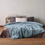 Κουβέρτα Yolanda 19 Denim Kentia Υπέρδιπλo 220x240cm Πολυέστερ