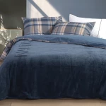 Κουβέρτα Nau Wave Blue Nautica Υπέρδιπλo 230x240cm Πολυέστερ