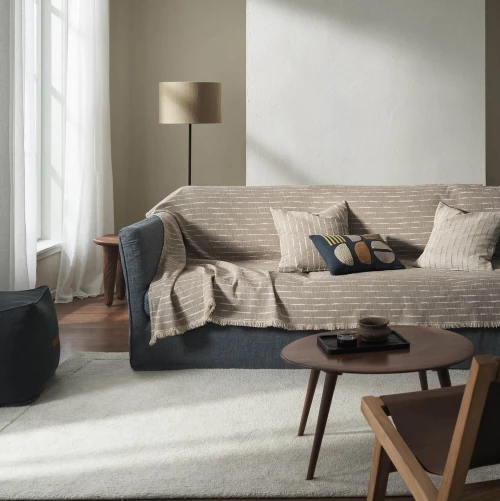 Ριχτάρι Vespera 148/15 Opal Grey Gofis Home Διθέσιο 180x250cm Ακρυλικό-Πολυέστερ