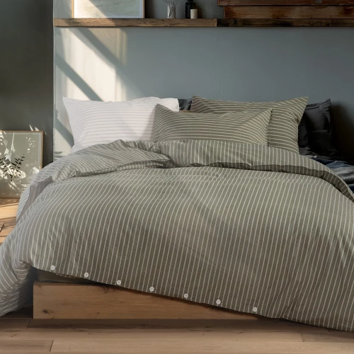 Σεντόνια Nau Coast (Σετ 4τμχ) Green Nautica Διπλό 200x270cm 100% Βαμβάκι