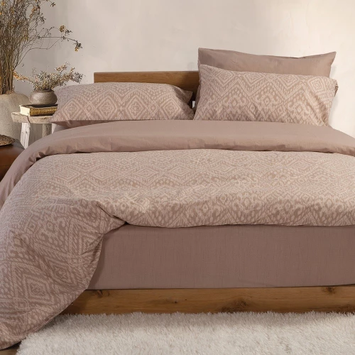 Σεντόνια Orion (Σετ 3τμχ) Beige Nef-Nef Homeware Μονό 170x270cm 100% Βαμβάκι