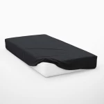 Σεντόνι Exotic Line Με Λάστιχο Black DimCol King Size 180x230cm 100% Βαμβάκι
