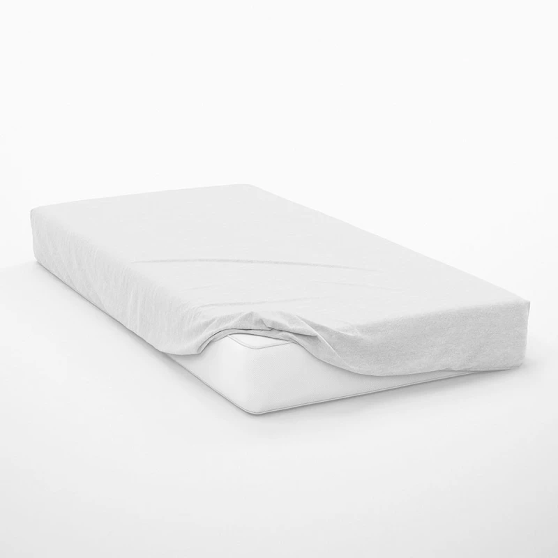 Σεντόνι Exotic Line Με Λάστιχο White DimCol Ημίδιπλο 120x230cm 100% Βαμβάκι