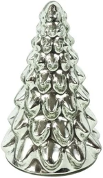Χριστουγεννιάτικο Δεντράκι 013.810823 Φ13,5x22,5cm Silver