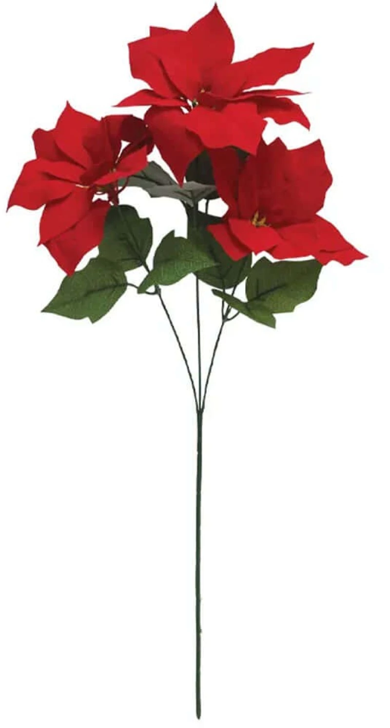 Λουλούδι - Κλαδί Αλεξανδρινό 99-10148 32x22x64cm Red Marhome