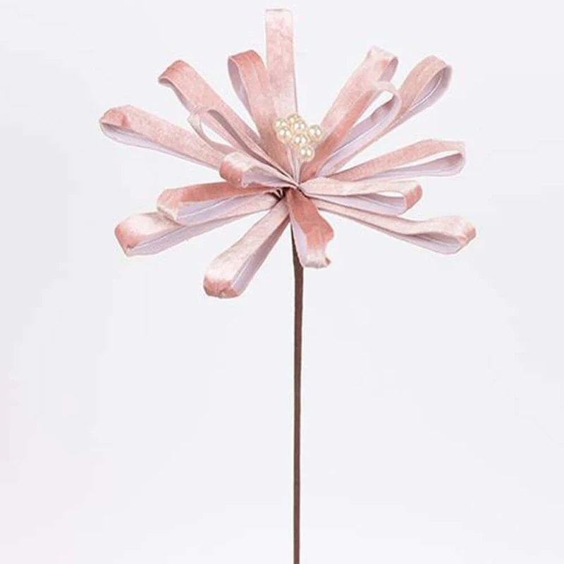 Λουλούδι - Κλαδί Φιόγκος 600-47425 25x45cm Pink