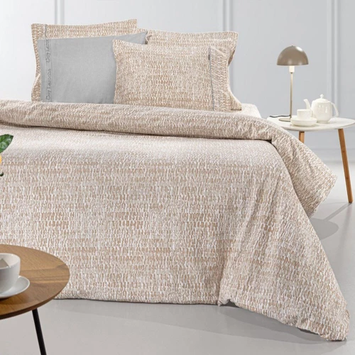 Σεντόνια Φανελένια Beaver (Σετ 4τμχ) Almond Guy Laroche King Size 270x265cm 100% Βαμβάκι