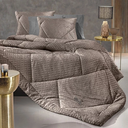 Πάπλωμα Profile Cocoa Guy Laroche Υπέρδιπλo 260x240cm Πολυέστερ