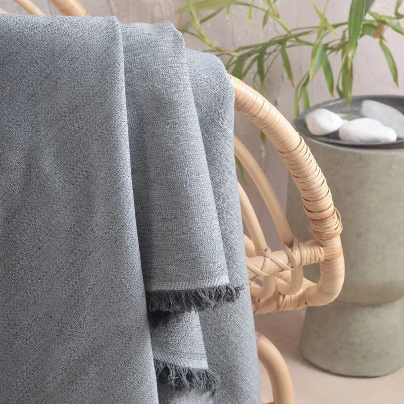 Μαξιλαροθήκη Διακοσμητική Vernier Grey Ρυθμός 40Χ40 Βαμβάκι-Πολυέστερ