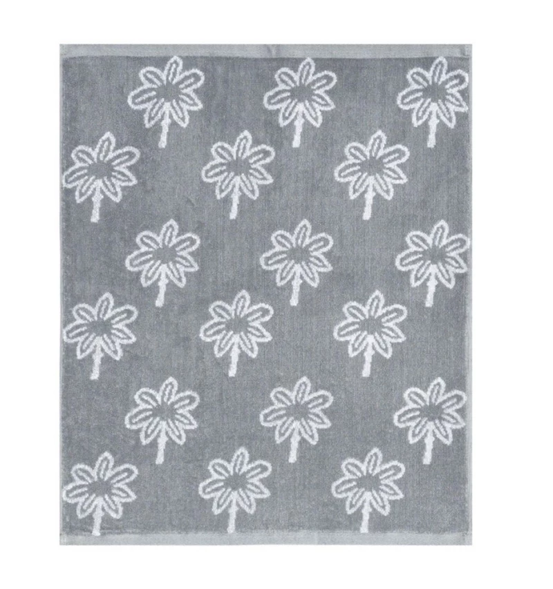 Πετσέτα Βρεφική Cungo Grey Kentia Προσώπου 46x60cm 100% Βαμβάκι