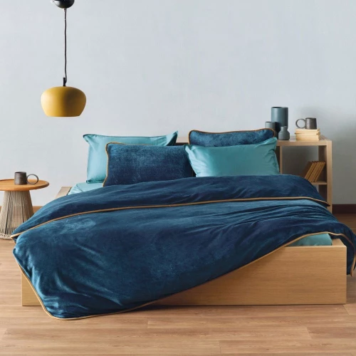 Παπλωματοθήκη Ivanna 0125 Petrol Kentia Ημίδιπλο 180x240cm Πολυέστερ