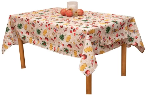Τραπεζομάντηλο Χριστουγεννιάτικο 4455 Multi Viopros 140X220