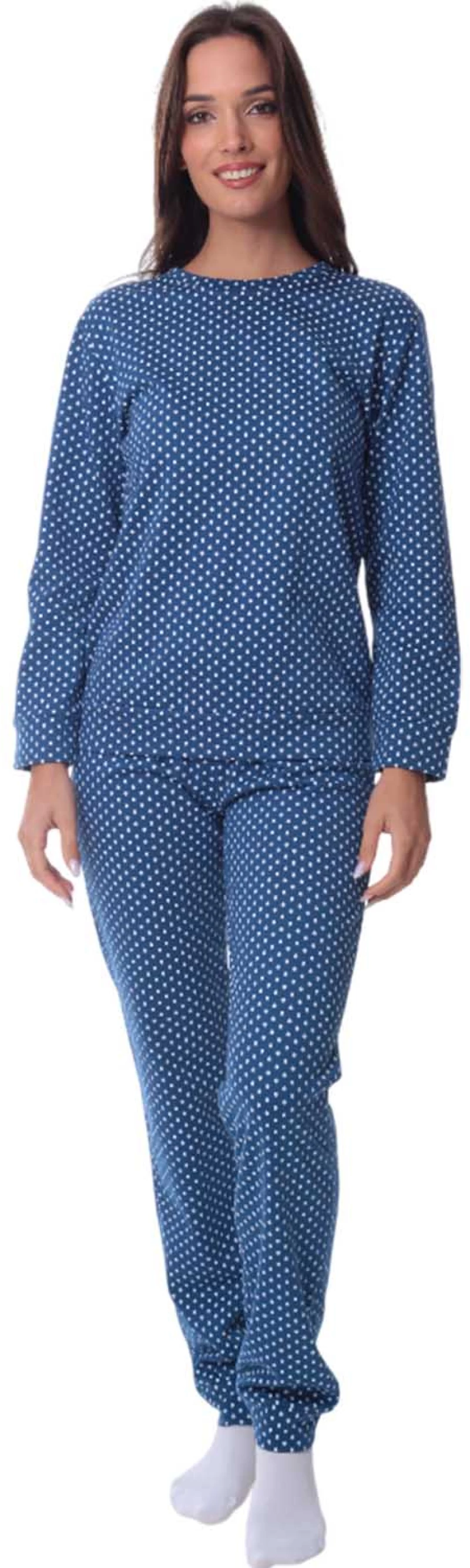 ΓΥΝΑΙΚΕΙΟ ΧΕΙΜΕΡΙΝΟ ΣΕΤ ΠΥΤΖΑΜΑΣ 925 LYDIA CREATIONS 25522 - ΜΠΛΕ