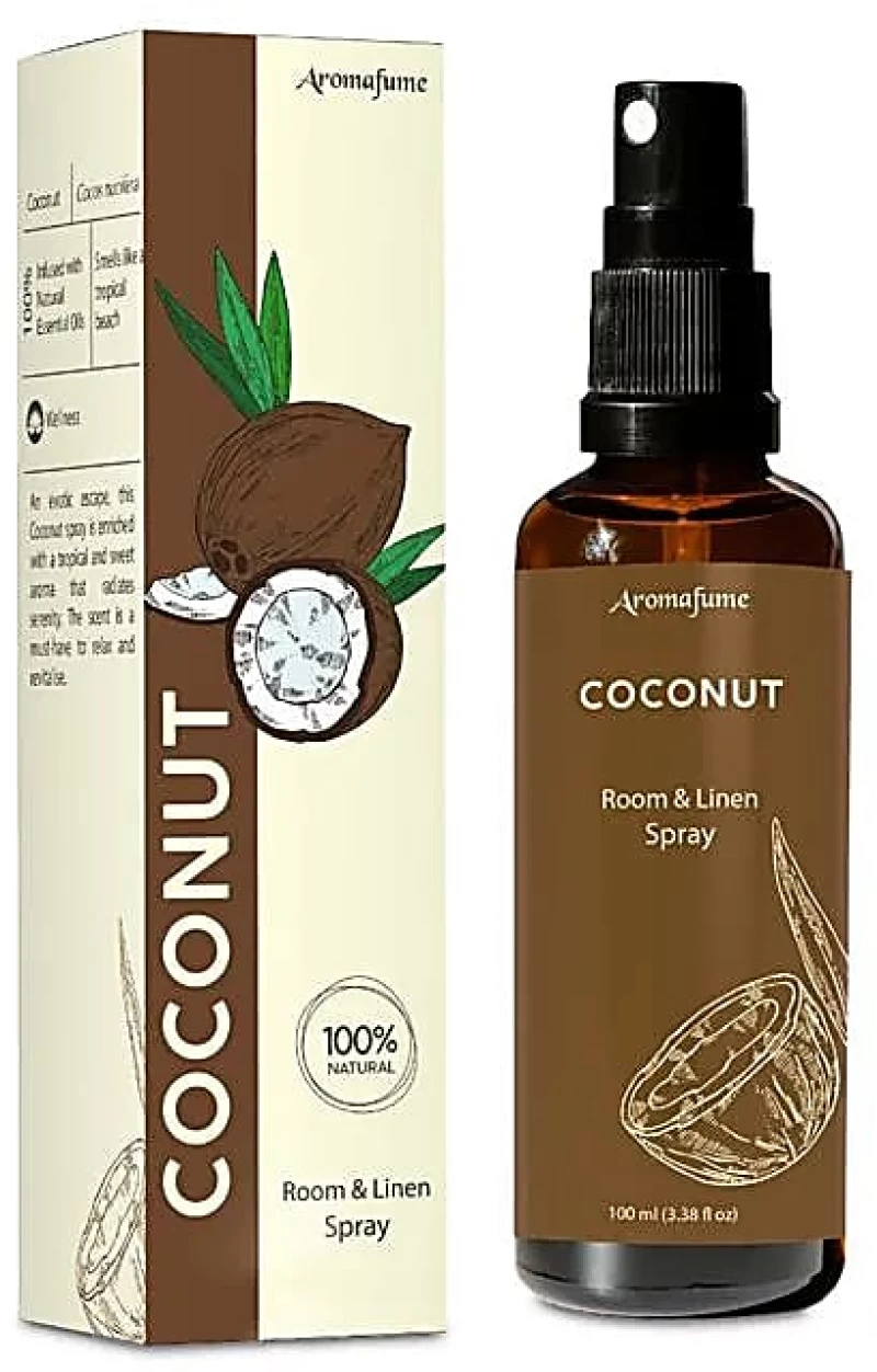 Coconut Natural Room, Linen & Pillow Spray με Εκχύλισμα Καρύδας 100ml
