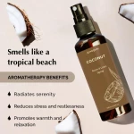 Coconut Natural Room, Linen & Pillow Spray με Εκχύλισμα Καρύδας 100ml