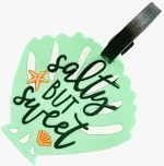 Ετικέτα κατόχου (718-060605saltybutsweet-green)