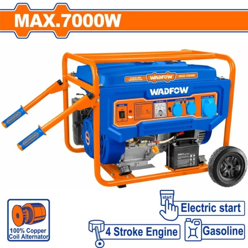 WADFOW Γεννήτρια βενζίνης μονοφασική 7.000W (WGEAA096)