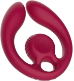 SNAIL VIBE - GIZI DUO COUPLES STIMULATOR REMOTE CONTROL BURGUNDY