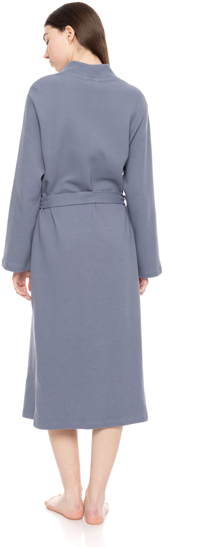 Γυναικεία Ρόμπα Pink Label - Midi - Cosmos Blue - Cotton - Regular Fit
