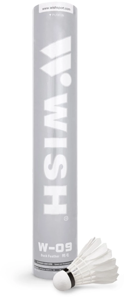 Μπαλάκια Badminton Wish Feather Shuttlecock W-09 12 τμχ. 42078