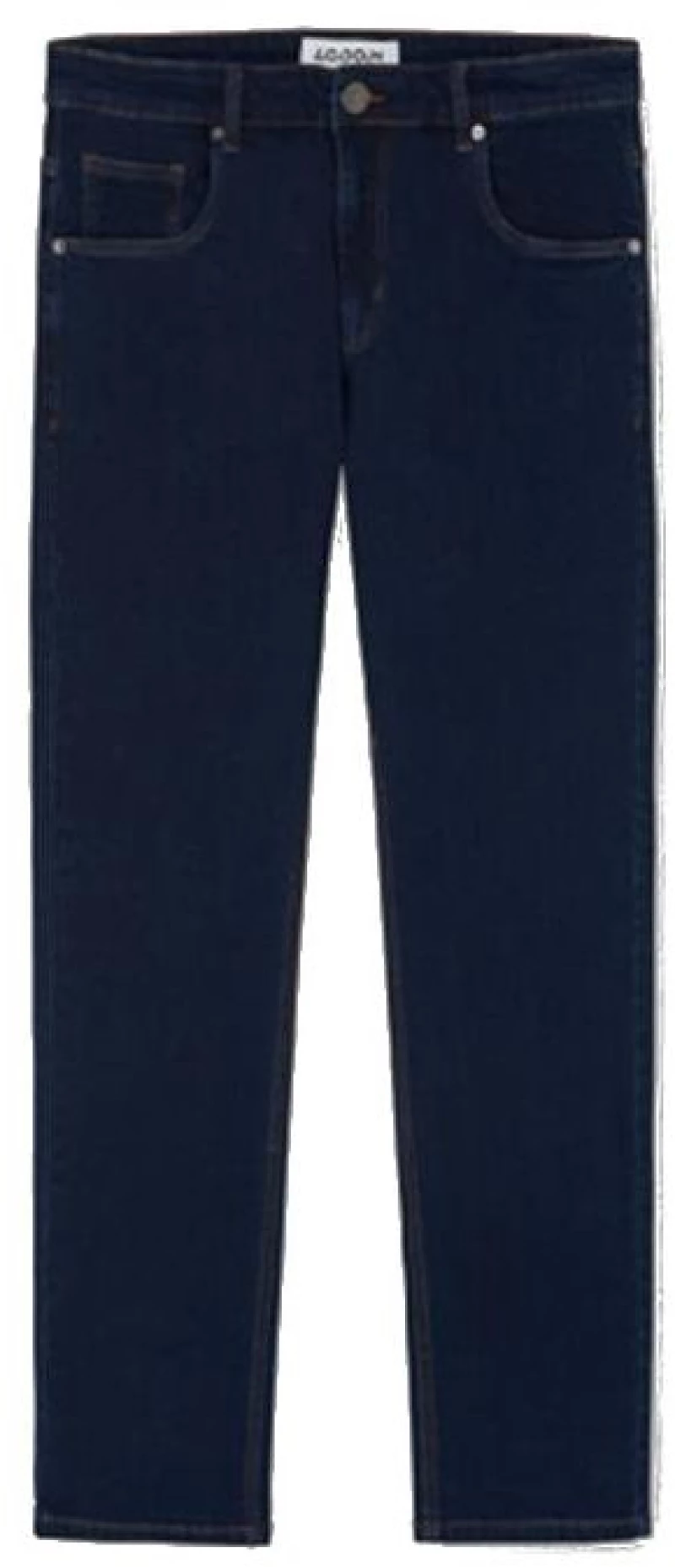 LOSAN Ανδρικό blue black τζιν παντελόνι LMNAP0401-24012 Blue