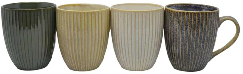 ΚΟΥΠΑ ΚΕΡΑΜΙΚΗ 400ml 4 ΧΡΩΜΑΤΑ ΜΕ ΑΝΑΓΛΥΦΟ ΡΙΓΕ ΣΧΕΔΙΟ