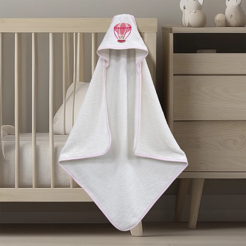 LINO ΚΑΠΑ PALONCINO WHITE/PINK 75X75
