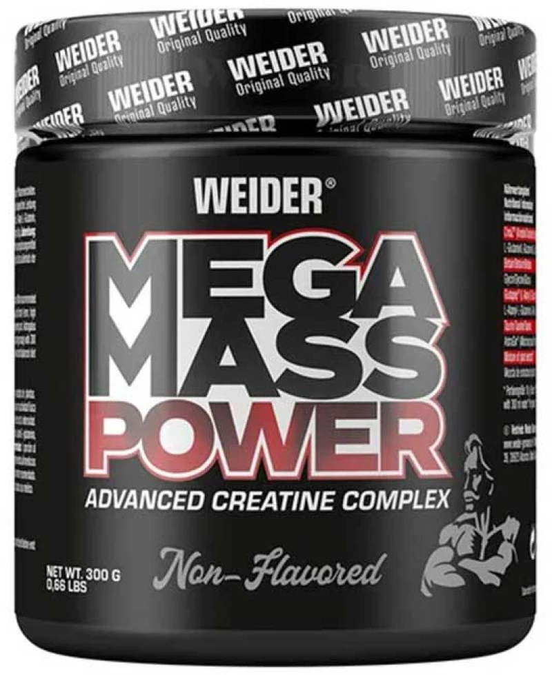 Mega Mass Power Creatine 300g - Weider / Κρεατίνη άγευστη
