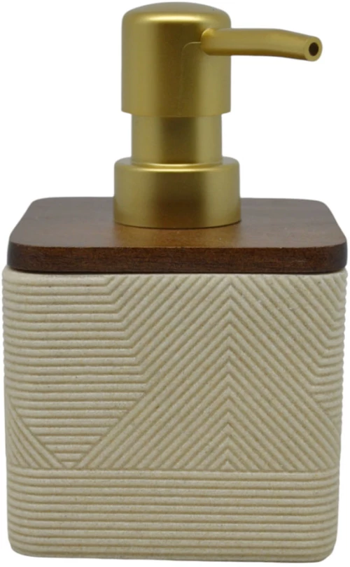 DISPENSER ΠΟΛΥΕΣΤΕΡΙΚΟ ΜΠΕΖ ΤΕΤΡΑΓΩΝΟ ΜΕ ΞΥΛΟ ΑΚΑΚΙΑΣ 8,3x8,3x13,5εκ. - Ankor 846658