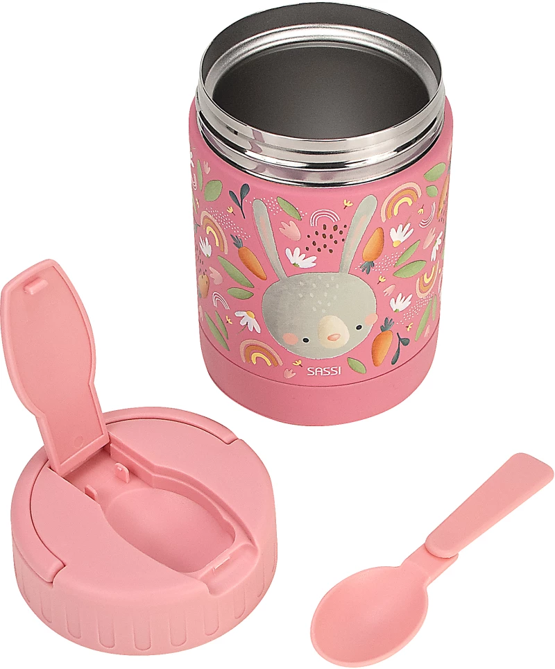 Sassi Θερμός φαγητού 350ml RABBIT FJ2607