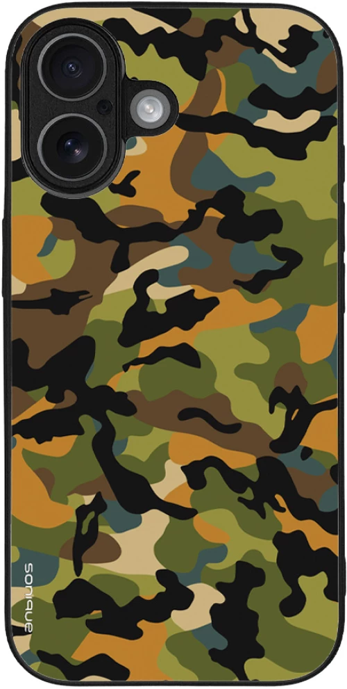 Θήκη Sonique Camouflage Army Series για Apple iPhone 17 Πράσινο 01
