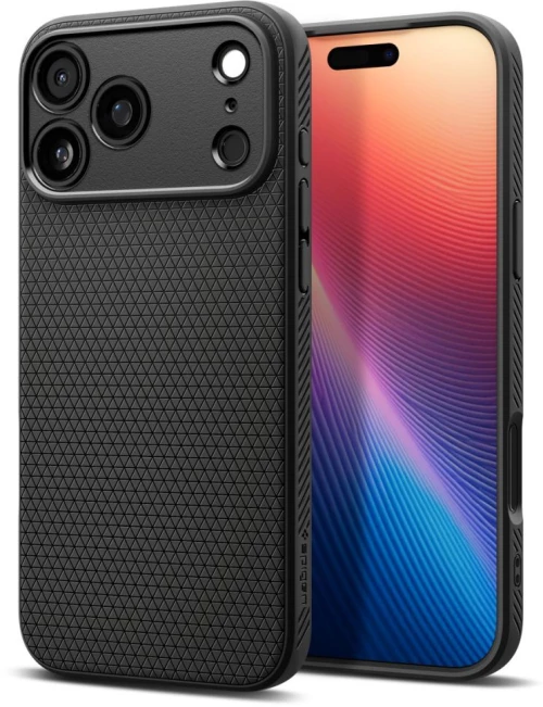 Spigen Case Liquid Air For Iphone 17 Pro Max Matte Black