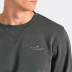 FUNKY BUDDHA Men's Crew Neck Sweater - FBM012-003-06-FOREST NIGHT