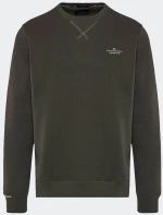 FUNKY BUDDHA Men's Crew Neck Sweater - FBM012-003-06-FOREST NIGHT