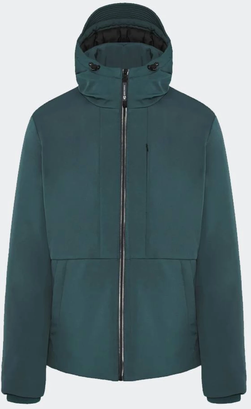 FUNKY BUDDHA Men's Parka Jacket - FBM012-015-01-INDIAN TEAL