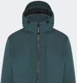 FUNKY BUDDHA Men's Parka Jacket - FBM012-015-01-INDIAN TEAL