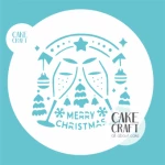 Στένσιλ Merry Christmas v8