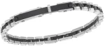 Βραχιόλι Senza Men`s Black Stainless Steel SSD5947SBK