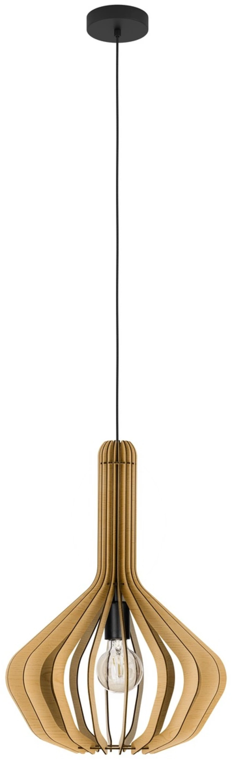 Φωτιστικό Κρεμαστό Eglo 900152 VELASCO Μαύρο Ματ (Black Mat)