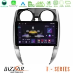 Bizzar f Series 8core Android14 4+64gb  Nissan Note 2013-2018 Navigation Multimedia Tablet 10" με Carplay & Android Auto u-f-Ns0481