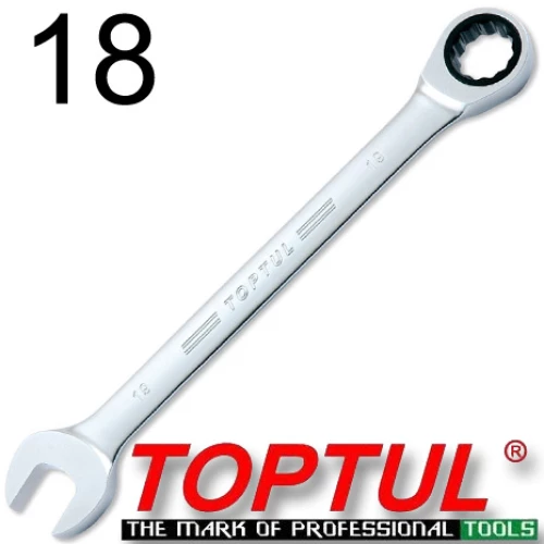 Toptul AOAF1818 Γερμανοπολύγωνο καστάνιας 18mm
