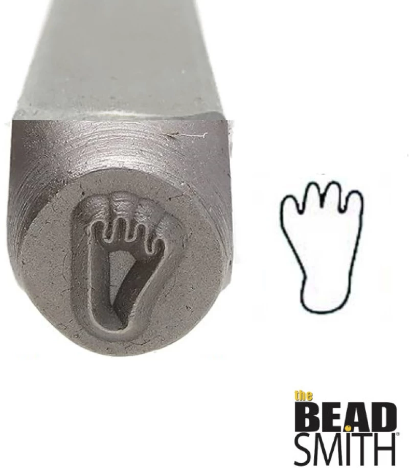 Beadsmith LPSD102 Ζουμπάς κτυπητός με σχεδιο Bigfoot 6mm