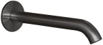 Στόμιο Επίτοιχο max.18εκ. Black Brushed
