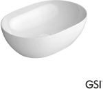 Νιπτήρας Πορσελάνης Pura 50x35 GSI White