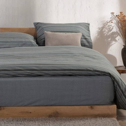 Σεντόνια Degree (Σετ 3τμχ) Denim Nef-Nef Homeware Μονό 170x270cm 100% Βαμβάκι