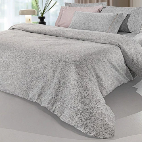 Σεντόνια Φανελένια Laura (Σετ 3τμχ) Grey Guy Laroche Ημίδιπλο 170x265cm 100% Βαμβάκι