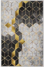 Χαλί Hmnt772 478HFT1218 Grey-Gold Conceptum Hypnose 180X280cm